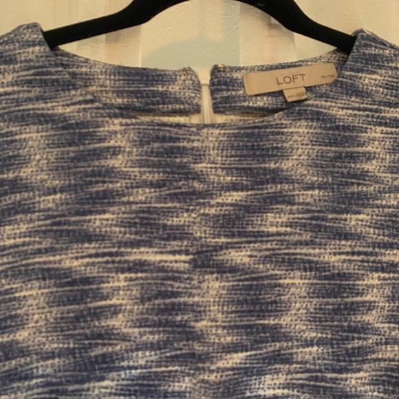LOFT Spacedye Shift Dress - Picture 2 of 3